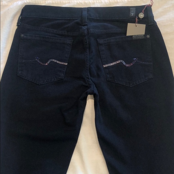 7 For All Mankind Boot Cut Jeans Size 27🌸 - Picture 5 of 6
